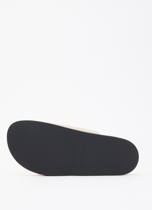 ALOHAS Alba slipper van suède - detail 5 beige