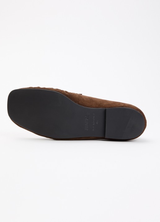 ALOHAS Aven loafer van suède - detail 5 bruin