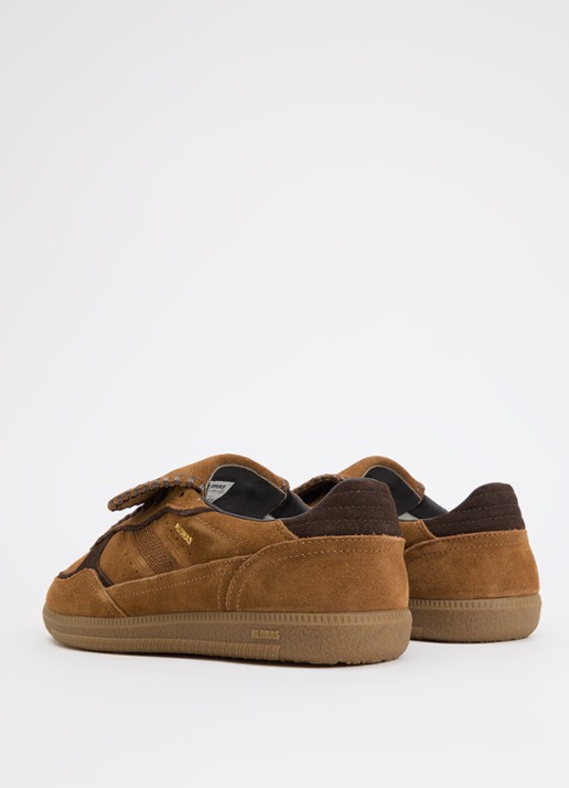 ALOHAS Tb.490 Club sneaker van suède - achterkant 2 cognac