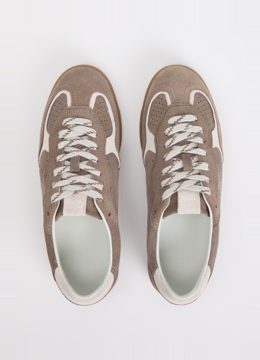 ALOHAS Tb.490 Rife sneaker van suède - detail 3 taupe