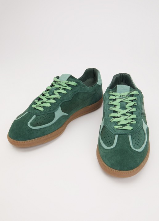 ALOHAS Tb.490 Rife sneaker van suède - detail 2 groen