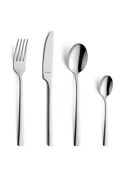 Amefa Manille bestekset 24-delig - voorkant 5 zilver