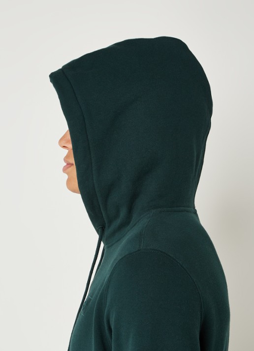America Today Sanford hoodie met logoborduring - detail 4 groen