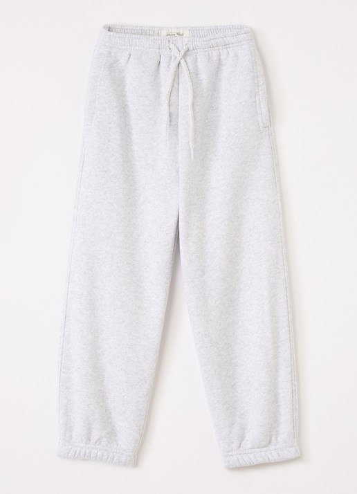 American Vintage Baptown tapered fit joggingbroek met logo