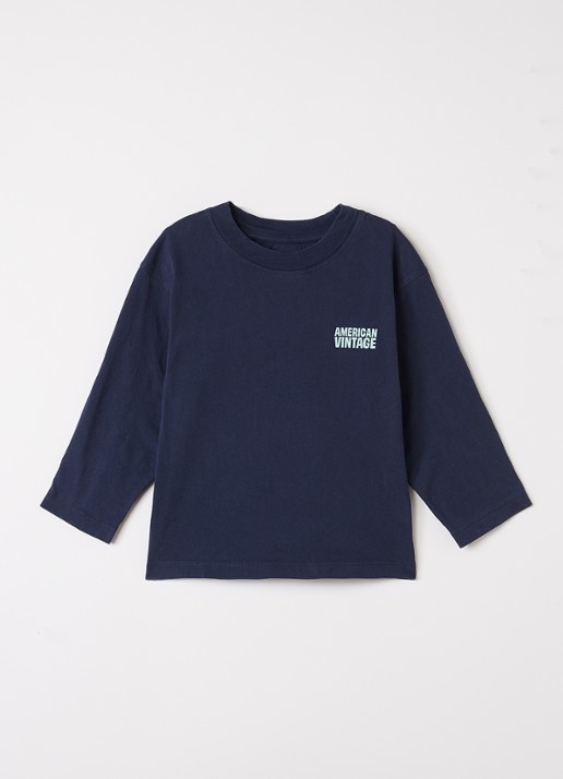 American Vintage Gixy longsleeve met logo