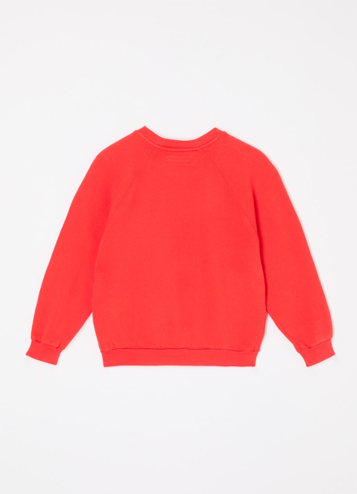 American Vintage Izubird sweater met logo - voorkant 3 rood