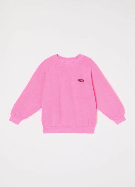 American Vintage Izubird sweater met logo