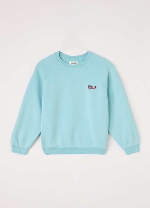American Vintage Izubird sweater met logo
