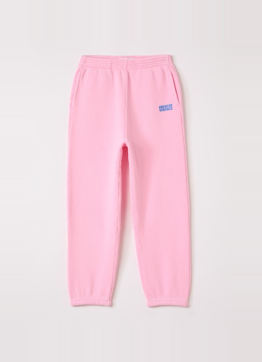 American Vintage Izubird tapered fit joggingbroek met logo