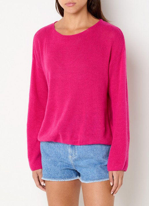 American Vintage Liucity grofgebreide trui in alpaca wolblend