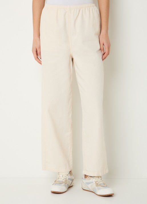 American Vintage Lycaz high waist straight fit broek met steekzakken