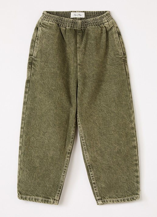 American Vintage Uzatown straight fit broek met steekzakken
