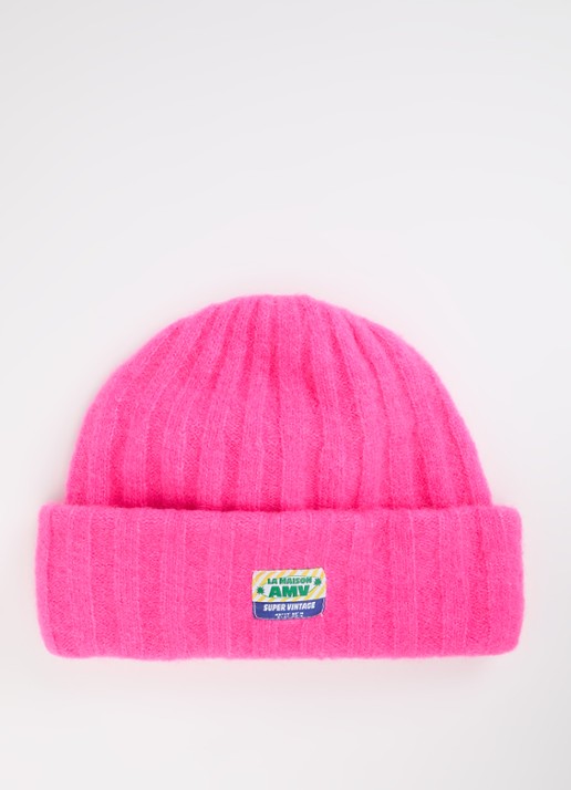 American Vintage Vitow fijngebreide muts in alpaca wolblend