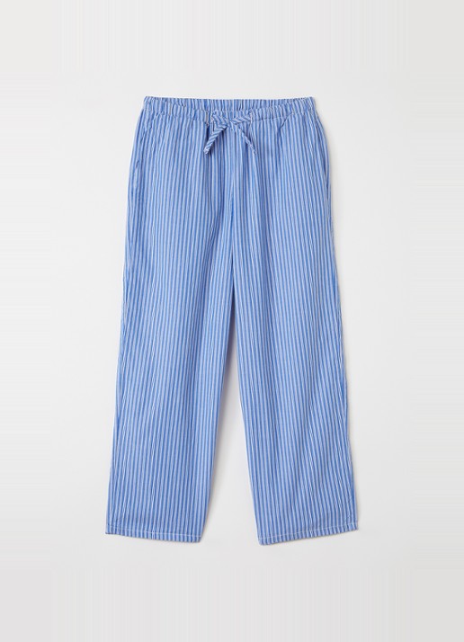 American Vintage Zaty loose fit pantalon met streepprint
