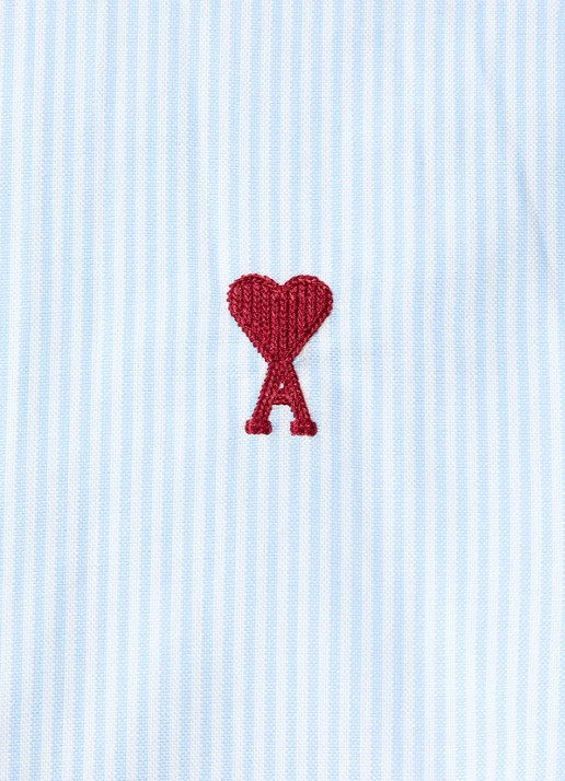 AMI Paris Blouse met logo - detail 2 multicolor