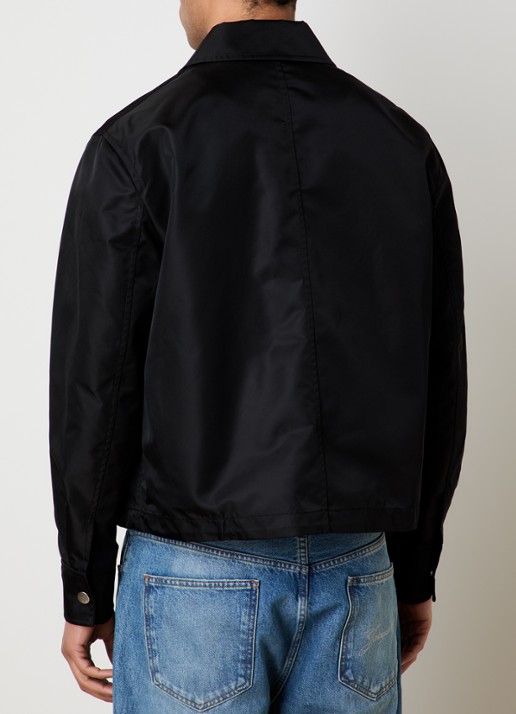 AMI Paris Jack met logo en steekzakken - achterkant 4 zwart