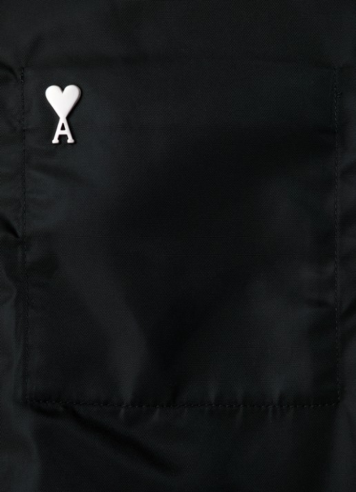 AMI Paris Jack met logo en steekzakken - detail 3 zwart