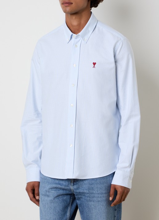 AMI Paris Regular fit overhemd met logo