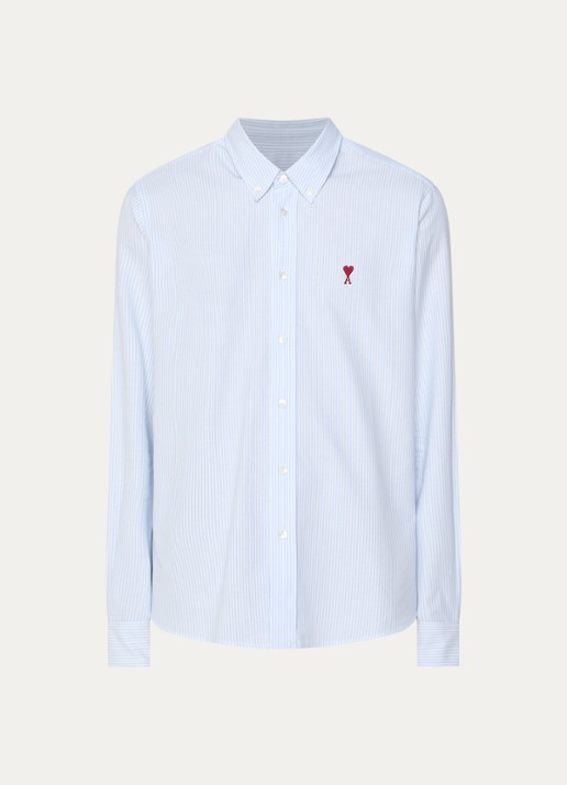 AMI Paris Regular fit overhemd met logo
