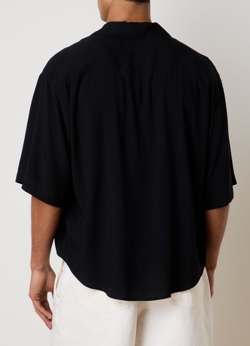 AMI Paris Regular fit overhemd - achterkant 2 zwart