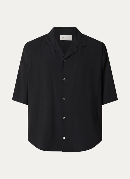 AMI Paris Regular fit overhemd - voorkant zwart