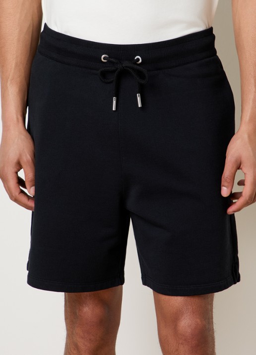 AMI Paris Straight fit korte joggingsbroek met steekzakken