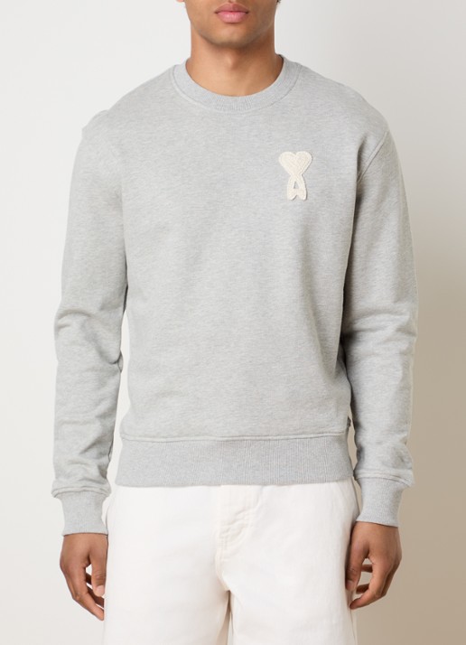 AMI Paris Sweater met logoborduring