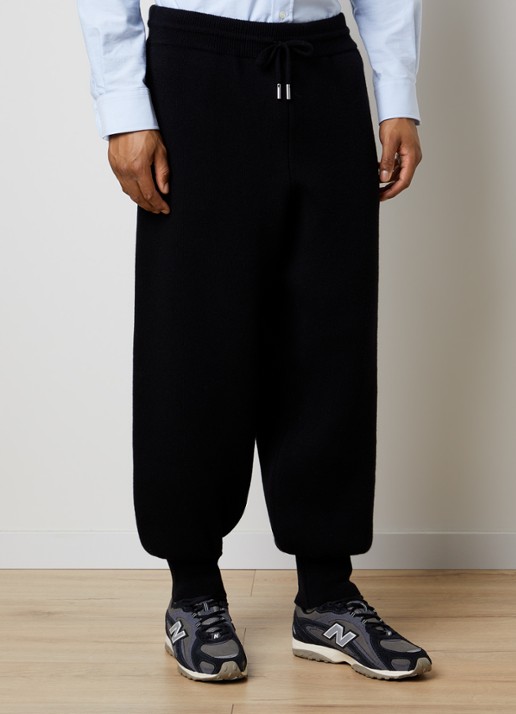 AMI Paris Tapered fit broek met steekzakken