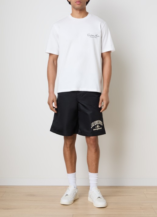 AMIRI Chateau T-shirt met print - voorkant 3 wit