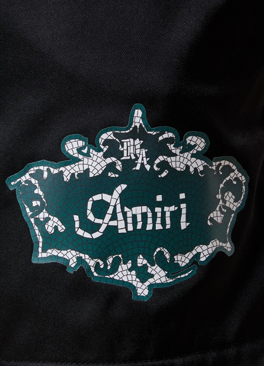 AMIRI Chateau zwemshorts met logo - detail 2 zwart