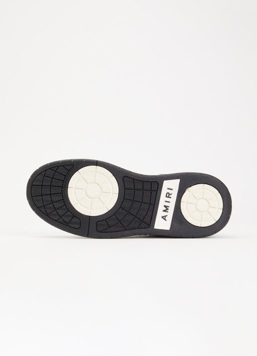 AMIRI Classic Low sneaker van leer met logo en details van mesh - detail 3 zwart