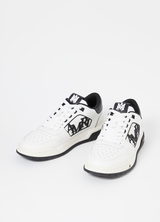 AMIRI Classic Low sneaker van leer met logo - detail 2 wit