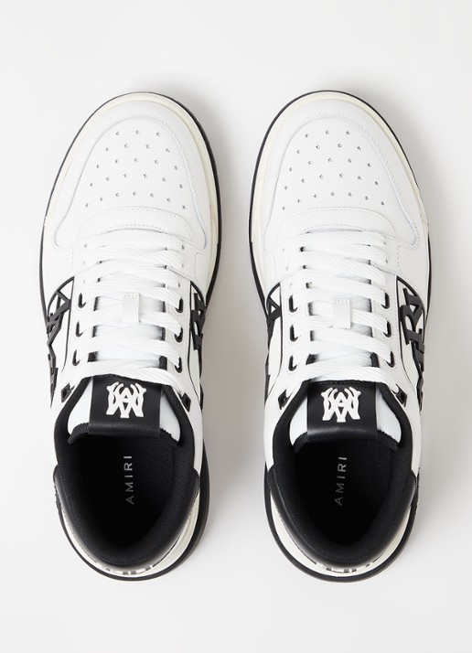 AMIRI Classic Low sneaker van leer met logo - detail 3 wit