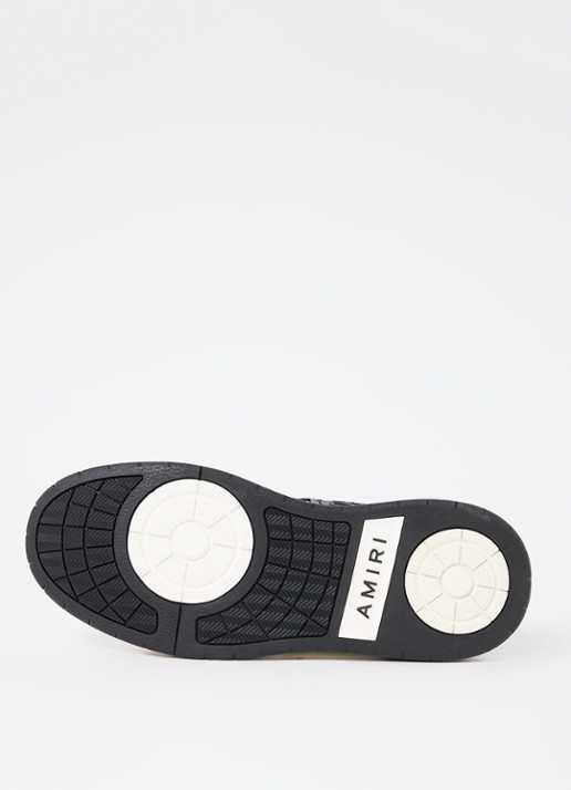 AMIRI Classic Low sneaker van leer met logo - detail 4 wit