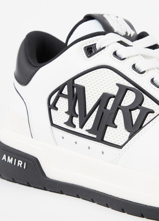 AMIRI Classic Low sneaker van leer met logo - detail 5 wit