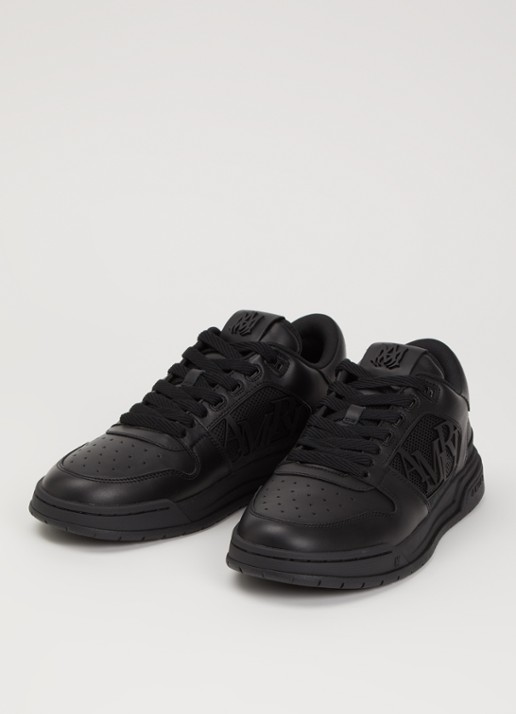 AMIRI Classic Low sneaker van leer met logo - detail 4 zwart
