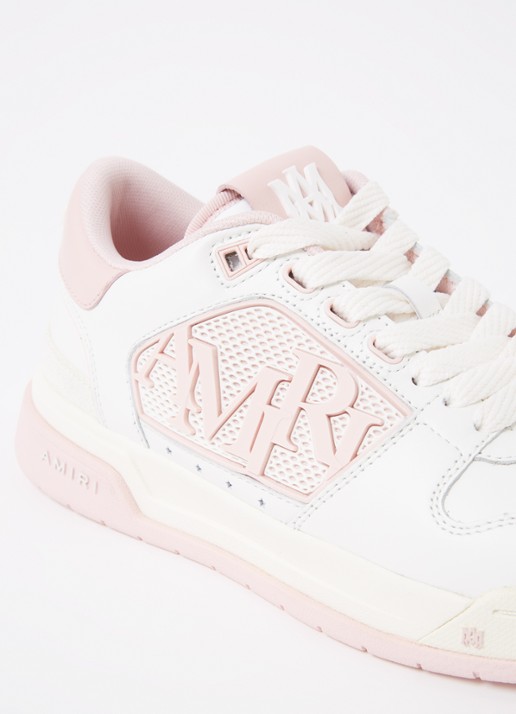 AMIRI Classic sneaker van leer met logo - detail 4 wit