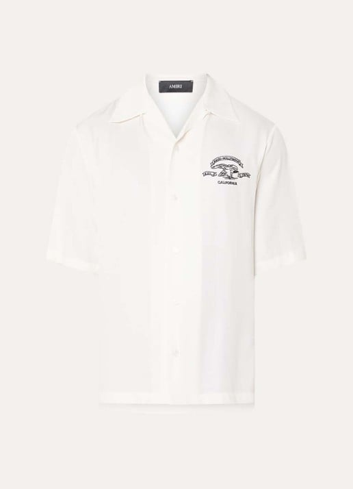 AMIRI Eagle comfort fit overhemd met logo- en backprint