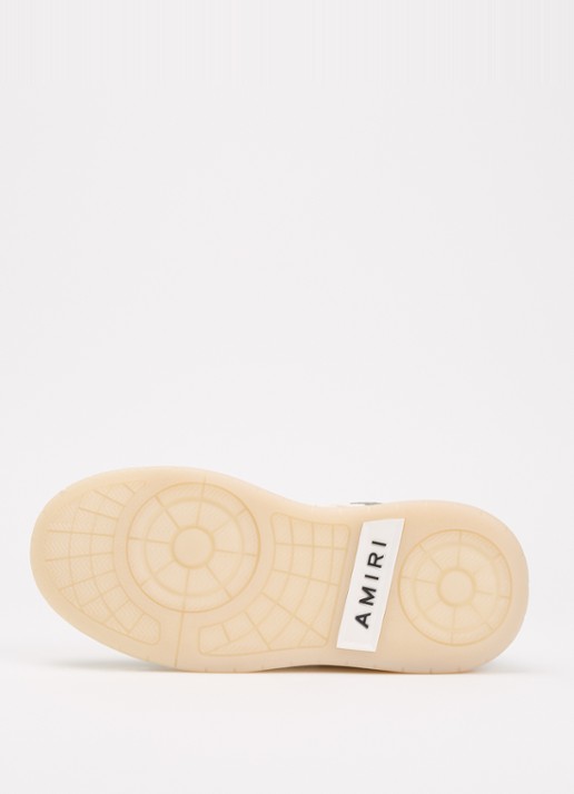 AMIRI Glitter Classic sneaker met suède details - detail 3 olijfgroen