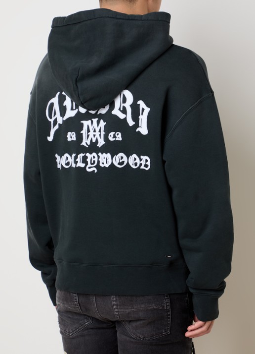 AMIRI Hollywood hoodie met logoborduring