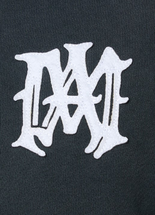 AMIRI Hollywood hoodie met logoborduring - detail 6 antraciet