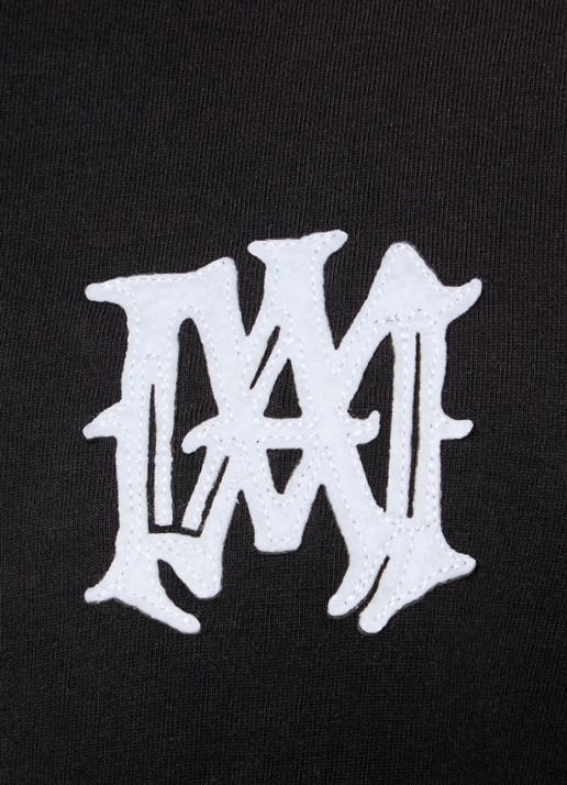 AMIRI Hollywood T-shirt met logoborduring - detail 3 zwart