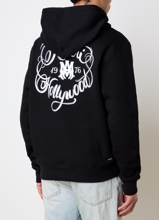 AMIRI Hoodie met logo- en backprint