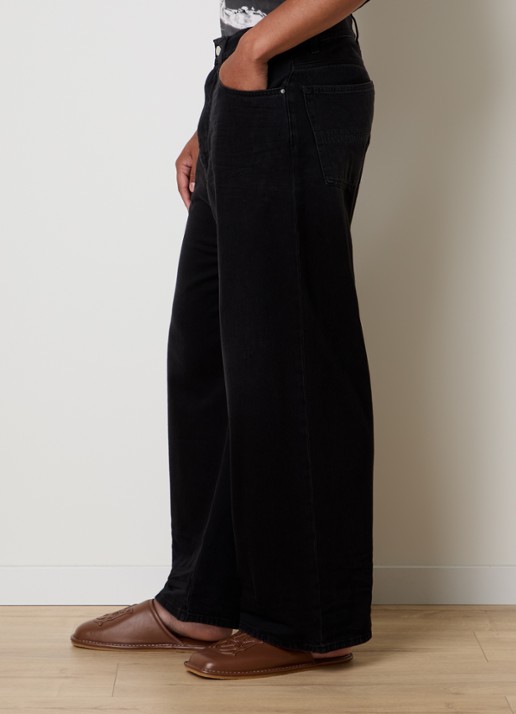 AMIRI Loose fit jeans met logo en steekzakken - detail 3 zwart