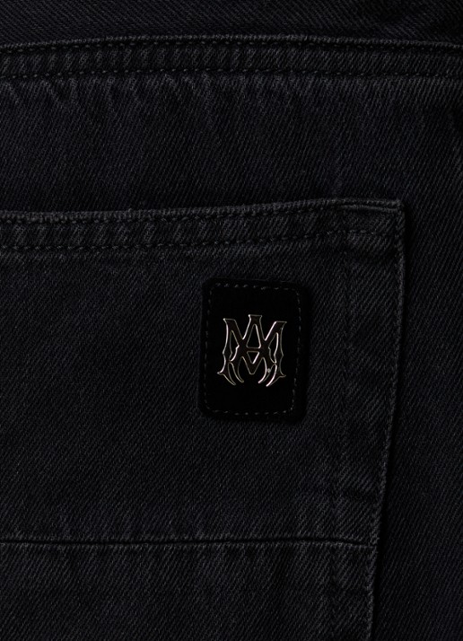 AMIRI Loose fit jeans met logo en steekzakken - detail 4 zwart