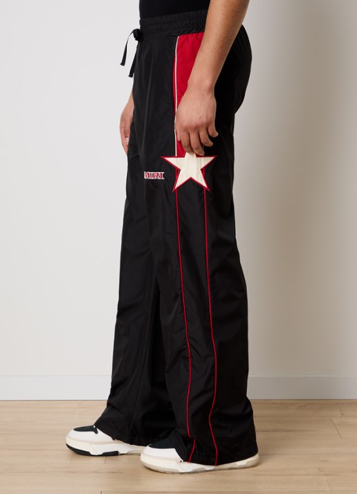 AMIRI Loose fit trackpants met logo en steekzakken - detail 3 zwart