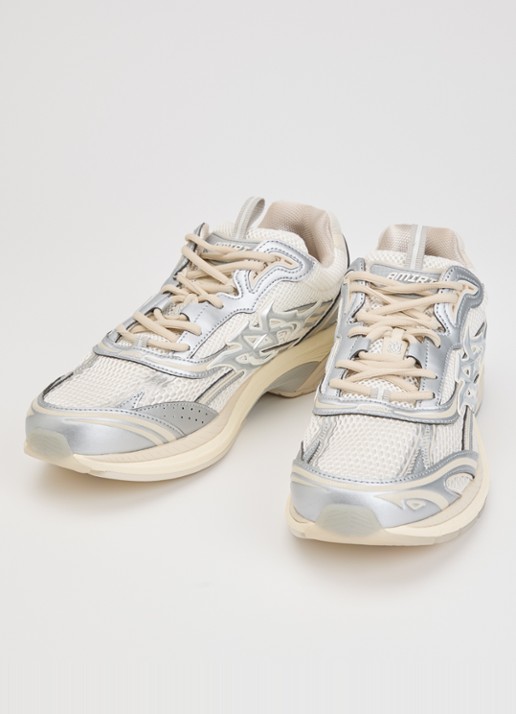 AMIRI M-Tech sneaker van mesh met details van leer - detail 2 wit