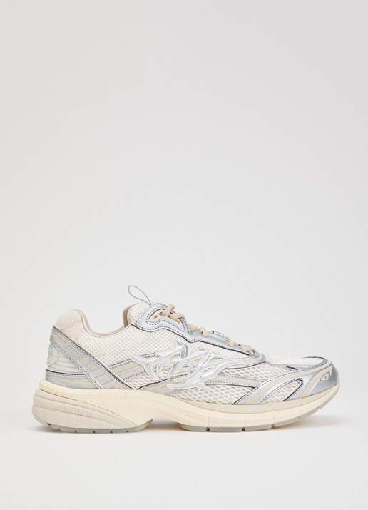 AMIRI M-Tech sneaker van mesh met details van leer - voorkant 6 wit