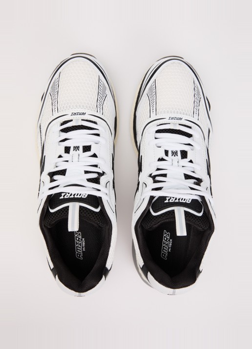 AMIRI M-Tech sneaker van mesh met leren details - detail 3 wit