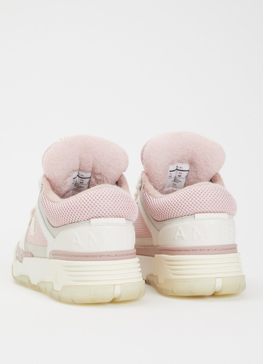 AMIRI MA-1 sneaker met leren details - achterkant lichtroze